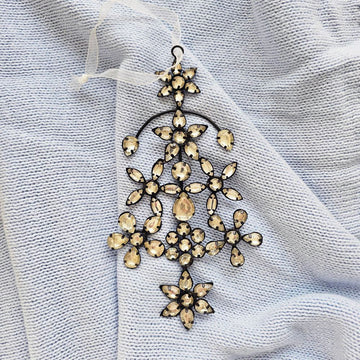 Antique Bronze Gem Ornament