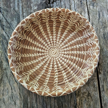 Handwoven Cloud Forest Basket Bowl