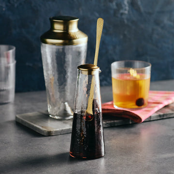 Mini Glass Carafe with Spoon