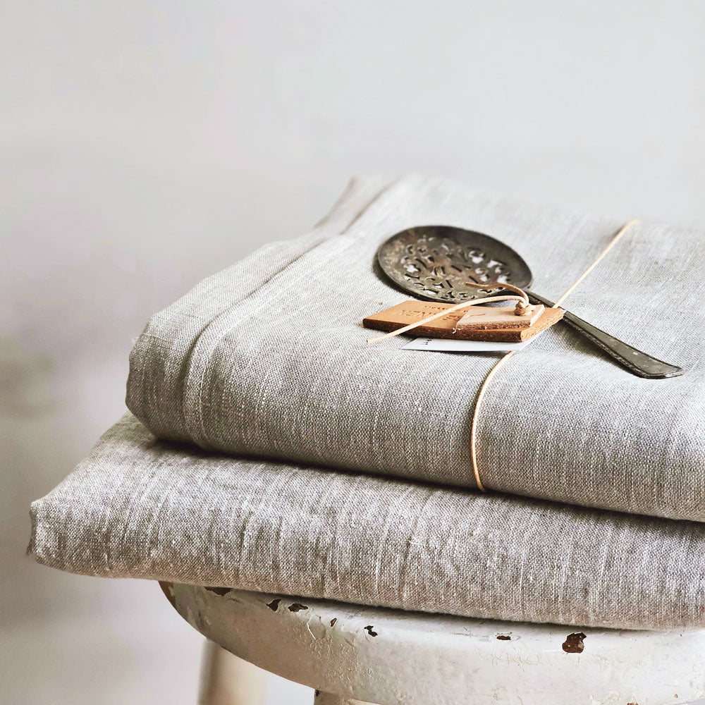Oatmeal Linen Tablecloth