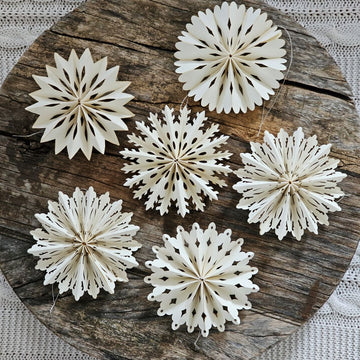 Paper Snowflake Ornaments
