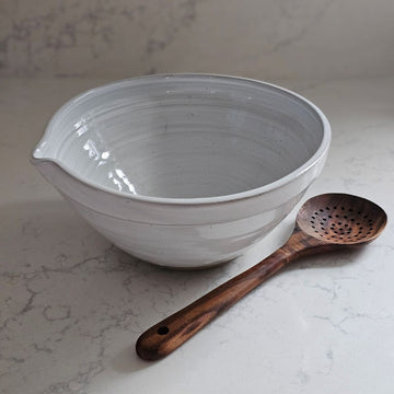 White Farmhouse Mixing Bowl
