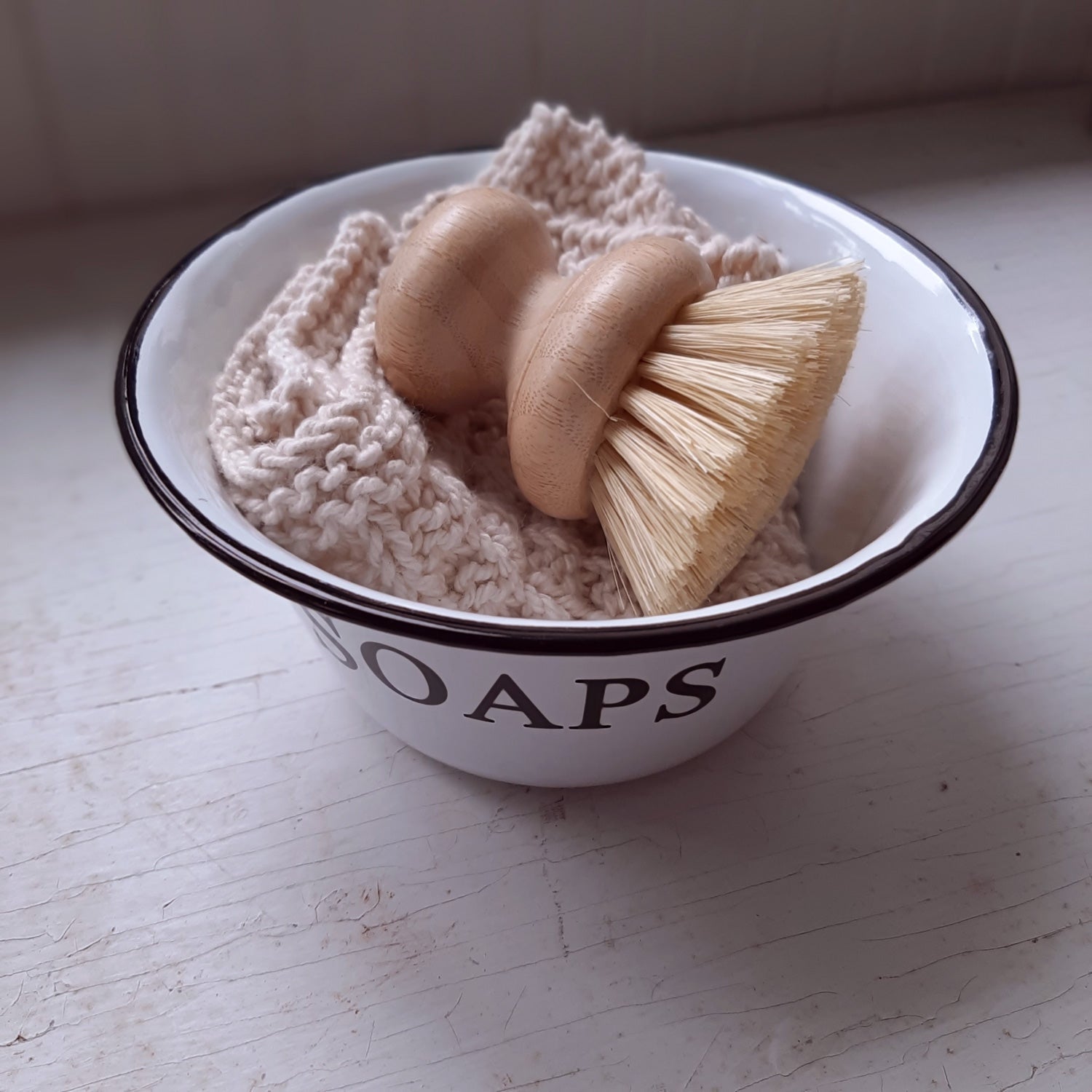 Wooden Palm Scrub Brushes